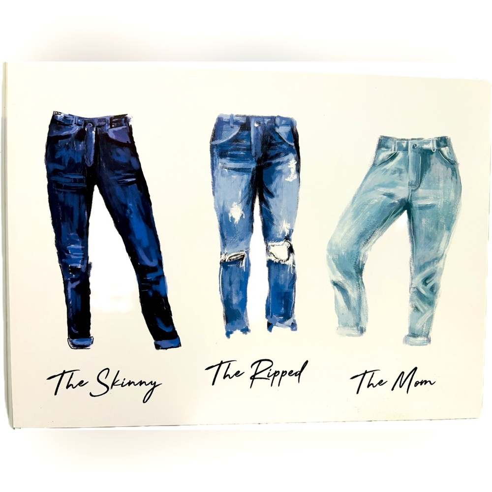 Hobby Lobby Jeans-themed Art
